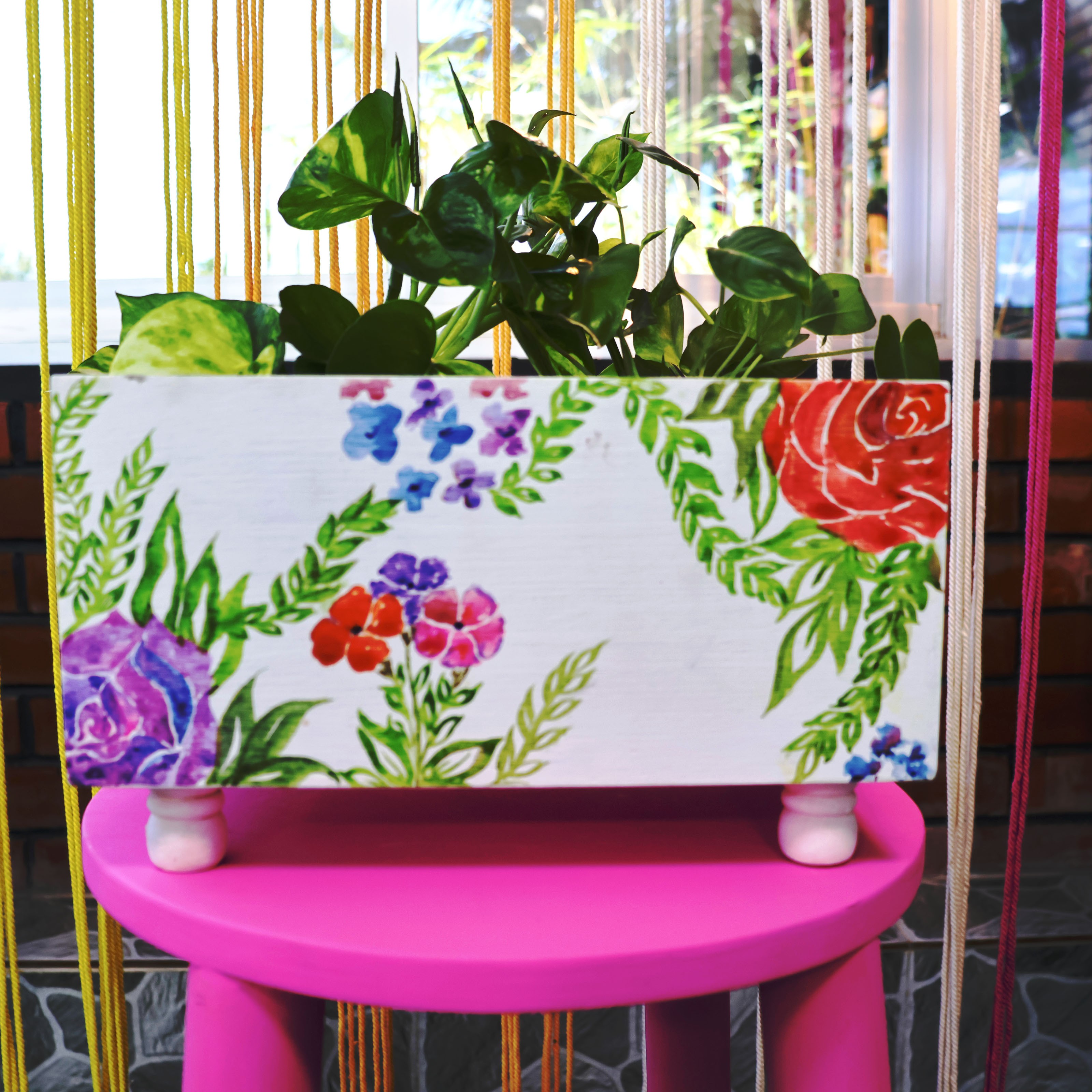 “Blooming Botanicals” Handcrafted Organizer Box